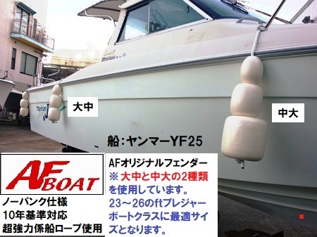 オリジナルフェンダー｜AFボート